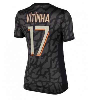 Paris Saint-Germain Vitinha Ferreira #17 Koszulka Trzecich Kobiety 2023-24 Krótki Rękaw